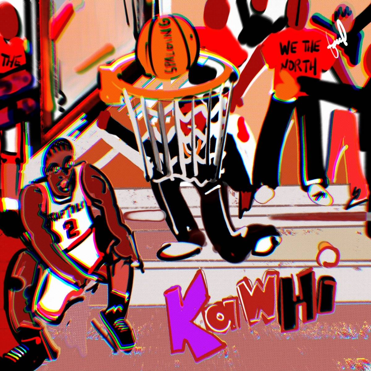 The Bounce, original pop art print